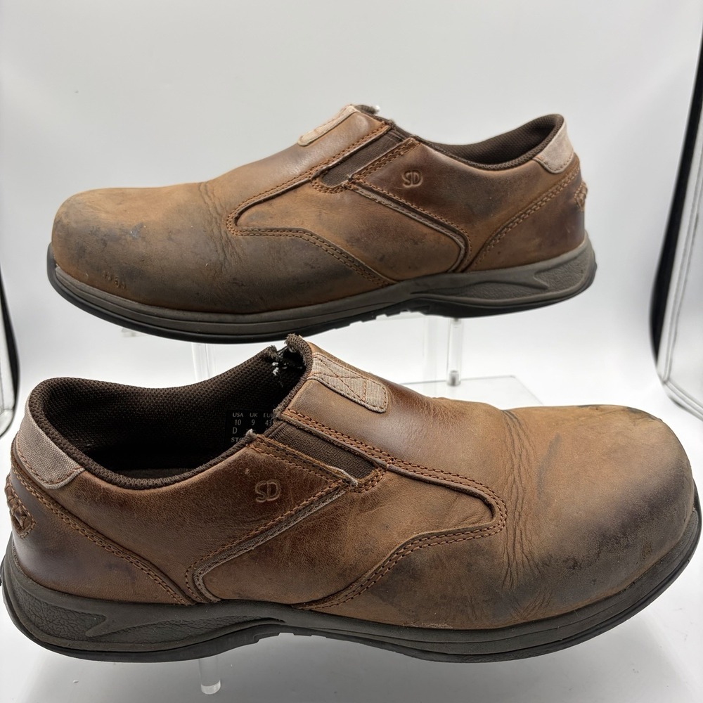 Red Wing Shoes Men's Comfort Pro Safety Toe Slip-On Leather Work‎ Shoes. Size 10